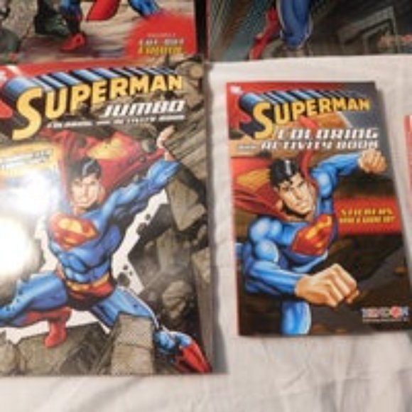 Superman Books and Stickers Fun Case - Picture 6 of 7